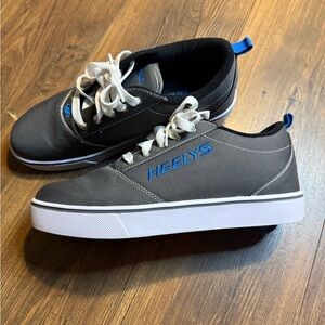 Heelys Gray and Blue Skate Shoes